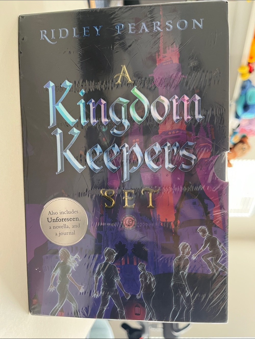 NEW Disney Kingdom Keepers Book Boxed Set 1-3 Novella Journal Sealed